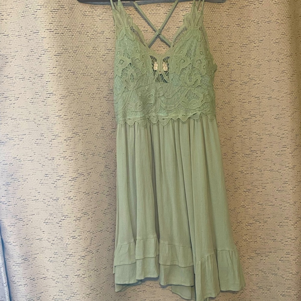 Mint Lace Dress from Entro